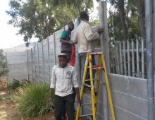 Vibracrete Walls