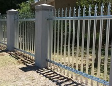 Pilars built and Palisade